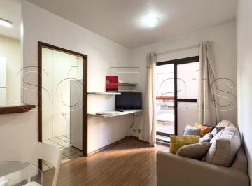 Apartamento · 45m² · 1 Quarto · 1 Vaga · Flat Magic Place 45m² 1 dormitório 1 vaga para locação nos Jardins