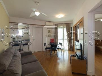 Apartamento · 60m² · 2 Quartos · 2 Vagas · Flat Paradise Garden com 60m²,1 dormitório e 1 vaga no Paraiso para locação.