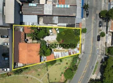 Terreno · Terreno à venda, 900 m² por R$ 2.450.000,00 - Utinga - Santo André/SP