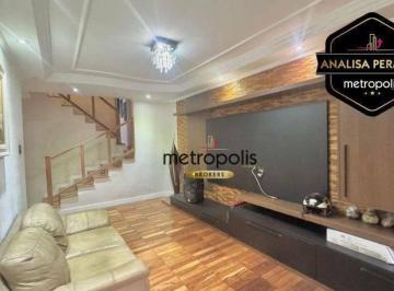 b2b85d7ae965ad59fc879ae99a7d9bcb6cd3d3bd · Sobrado com 3 dormitórios à venda, 218 m² por R$ 1.300.000,00 - Campestre - Santo André/SP