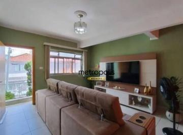 sala · Casa com 2 dormitórios à venda, 96 m² por R$ 750.000,00 - São José - São Caetano do Sul/SP