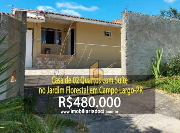 5fbd80f78c29b7241d139d8104f37c03064071c3 · Casa de 02 Quartos com Suíte no Jardim Florestal em Campo Largo-PR  - A venda por R$480.000,00