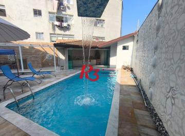 95bf8ae11b6d534a664e9fe997d115b2d214c3ab · Casa à venda, 184 m² por R$ 2.100.000,00 - Embaré - Santos/SP