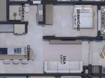 d2c8c24a8422f9eb41314be262a50bdcc70e1915 · Apartamento com 1 dormitório à venda, 49 m² por R$ 744.118,90 - Canasvieiras - Florianópolis/SC