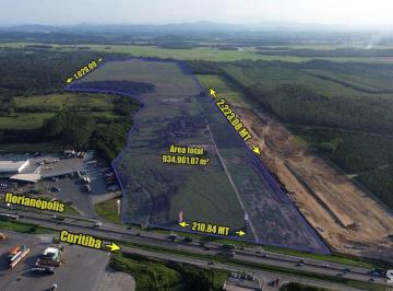 Terreno · 934961m² · Terreno Industrial à venda em Araquari/SC