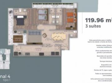 Apartamento · 228m² · 4 Quartos · Apartamento à venda em Praia Grande/SP