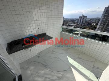 med_91ee90d46703cb37b9f5cd85b60a06ea.jpg · Apartamento novo, 2 dormitórios, suíte, varanda com vista livre, perto da praia, Guilhermina.