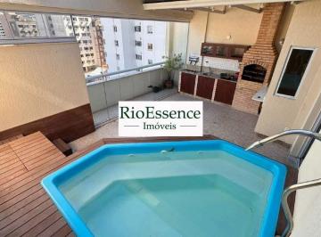 Apartamento · 140m² · 3 Quartos · 1 Vaga · Cobertura Incrível com Piscina e Terraço Gourmet à Venda em Botafogo