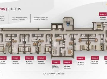 Apartamento · 29m² · 1 Quarto · Apartamento em Centro, Passo Fundo/RS de 29m² 1 quartos à venda por R$ 338.358,00