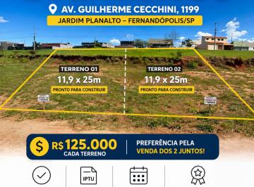 Terreno , Fernandópolis · Terrenos a venda em Fernandópolis