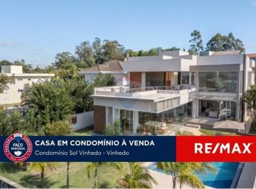 Casa · 627m² · 5 Quartos · 6 Vagas · Casa a Venda condomínio Sol Vinhedo Village