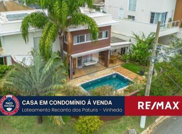 Casa · 234m² · 4 Quartos · 4 Vagas · Vende-se casa de esquina, 4 dormitórios e piscina -  Recanto dos Paturis - Vinhedo.