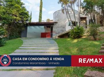 Casa · 402m² · 4 Quartos · 7 Vagas · Casa com 4 suítes para venda no Condomínio Marambaia, em Vinhedo SP