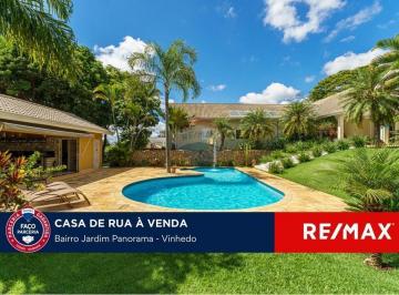 Casa · 424m² · 3 Quartos · 5 Vagas · Casa à venda, 424 m²,Jardim Panorama, Vinhedo-SP. Térrea em com piscina, área gourmet e campo de fut