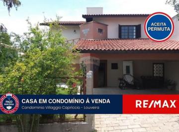 Casa · 282m² · 4 Quartos · 5 Vagas · Casa dos Sonhos a venda no Condominio Villaggio Capriccio em  Louveira, SP