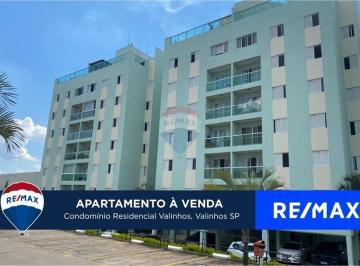 Apartamento · 74m² · 3 Quartos · 2 Vagas · Apartamento à venda Condomínio Residencial Valinhos - Valinhos SP