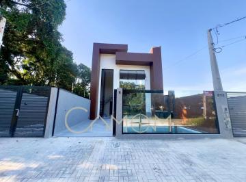 Casa · 107m² · 3 Quartos · 2 Vagas · Sobrado à Venda no Bairro Estoril – Guaratuba/PR