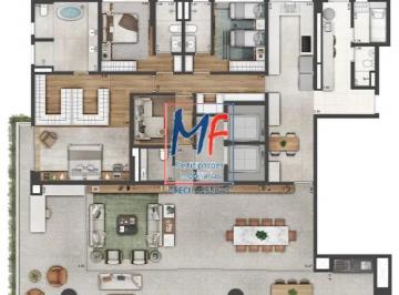 Apartamento · 317m² · 3 Quartos · Apartamento para venda em Indianópolis com 317 m² área útil, com 3 suítes, Terraço gourmet , lazer c