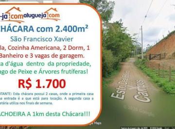 4a7c8ccc82c6582084ff3e20de711dffe2e56c09 · Chácara para alugar, 2400 m² por R$ 1.700/mês - Distrito de São Francisco Xavier - São José dos Camp