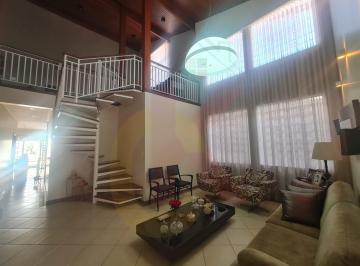 Sala social e acesso ao mesanino · Luxuoso apartamento à venda na City Ribeirão, Ribeirão Preto-SP: 4 quartos, 4 suítes, 2 salas, 5 ban