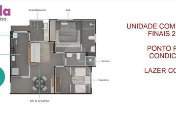 Imagem Principal · Apartamento à venda com 2 quartos, sendo 1 suíte, no condomínio Sou Pleno Life 2, Mogi das Cruzes