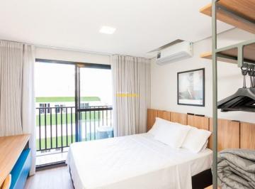 Apartamento de 1 quarto, Curitiba · Studio mobiliado à venda no Edifício Vibe Água Verde - 21m² Pronto para investir ou morar