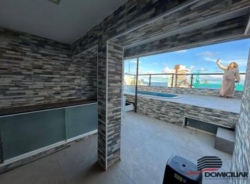 Apartamento · 155m² · 4 Quartos · 2 Vagas · Cobertura Triplex no Costa Azul Vista Mar Com 4 Suítes