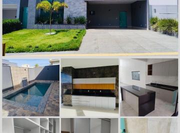 Casa · 198m² · 3 Quartos · 4 Vagas · Casa Térrea de Alto Padrão no Condomínio Jardim Veneza/ Senador Canedo