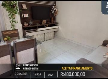 Apartamento · 45m² · 2 Quartos · 1 Vaga · APARTAMENTO REFORMADO NO NITEROI - 2 QUARTOS E 1 VAGA
