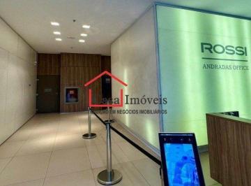 Comercial · 44m² · Sala - 44 m² -  Av dos Andradas - Centro - 2 vagas