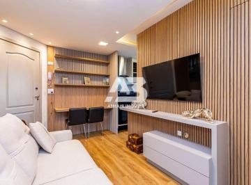 Apartamento de 1 quarto, Curitiba · Apartamento com 1 dormitório à venda, 34 m² por R$ 439.900,00 - Portão - Curitiba/PR
