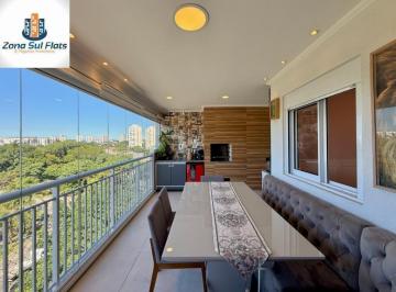 Foto 04 · Apartamento à Venda Em Santo Amaro Com 2 Dormitórios Sendo 1 Suíte e 2 Vagas - Varanda Gourmet