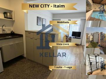 Apartamento · 41m² · 1 Quarto · 1 Vaga · New Life Itaim: 41m², 1 Suíte, Vaga e Lazer Completo no Coração do Itaim