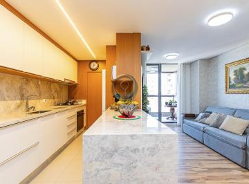 Apartamento · 94m² · 3 Quartos · 2 Vagas · Apartamento mobiliado com 94m², Sacada com Churras