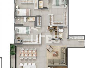 Apartamento · 106m² · 3 Quartos · 2 Vagas · MORE PROXIMO AO SHOPPING FLAMBOYANT