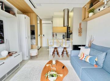 eb247106d09d6589794224fe017c2eca83b95680 · Studio com 1 dormitório à venda, 60 m² por R$ 1.400.000,00 - Saco Grande - Florianópolis/SC