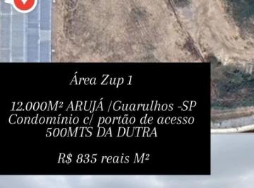 Terreno , Arujá · ÁREA 12.000M² INDUSTRIAL A 500 MTS DA DUTRA ARUJÁ/ GUARULHOS -SP
