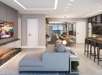 63_living_2d_living · Apartamentos Pronto de 3 quartos no Cristo Rei – Vista para o Jardim Botânico