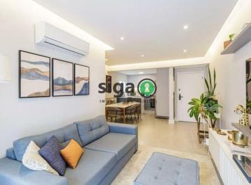 Apartamento · 80m² · 2 Quartos · 1 Vaga · Apartamento Itaim Bibi - 80metros|Reformado| 2 quartos (1 Suíte) + Home office| 1 Vaga