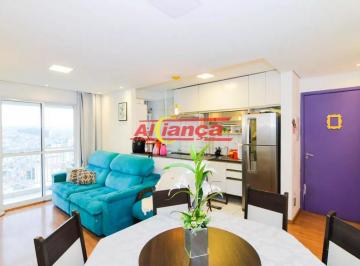 Apartamento · 53m² · 2 Quartos · 1 Vaga · Apartamento c/ Varanda - 53m² - Jd Flor da Montanha - Guarulhos