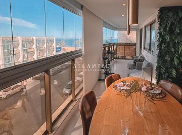 Apartamento · 147m² · 4 Quartos · 3 Vagas · Ed. Parador - Na orla de Itaparica - Lazer Clube - Apartamento frente para rua, Vista mar