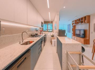 Apartamento · 101m² · 3 Quartos · 2 Vagas · Veleiros - Novo na Praia da Costa - Finamente montado e decorado, frente para Rua !