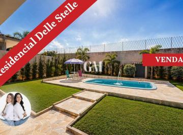 Casa · 268m² · 4 Quartos · 5 Vagas · Residencial Delle Stelle - Casa à Venda no Residencial Delle Stelle em Louveira | 3 suítes, Piscina
