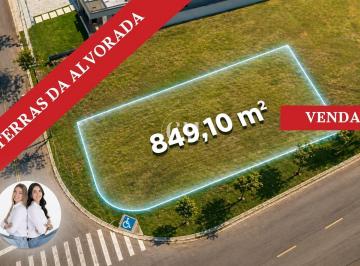 Terreno · 849m² · Condomínio Terras da Alvorada - Terreno em Aclive em Condomínio de Alto Padrão | Terras da Alvorada