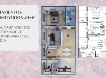 Apartamento · 49m² · 2 Quartos · 1 Vaga · Apartamento com 2 quartos à venda em Tucuruvi - SP