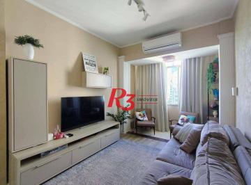 0e47ed8031052e7e63b175daa836ffe0b2f859f9 · Apartamento com 2 dormitórios para alugar, 88 m² por R$ 4.500,00/mês - José Menino - Santos/SP