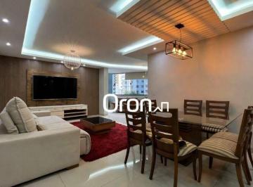 c883ebef08069504ba48e479aba807d932889043 · Apartamento mobiliado com 4 dormitórios à venda, 140 m² por R$ 890.000 - Setor Oeste - Goiânia/GO