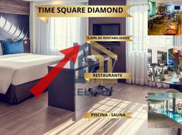 Apartamento · 30m² · 1 Quarto · 1 Vaga · Times Square Diamond: Studio de 30m² em Moema com Vaga e Lazer