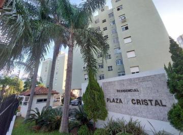 Apartamento · 64m² · 2 Quartos · 1 Vaga · PLAZA CRISTAL LINDO APTO. SEMI MO0BILIADO 2 DORM. COM BOX ESCRITURADO
