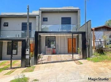 Casa · 96m² · 3 Quartos · 2 Vagas · CONDOMINIO CUSTO ZERO CASA NOVA LINDA E MUITO CONFORTAVEL 3 DORM. SUITE E TERRA